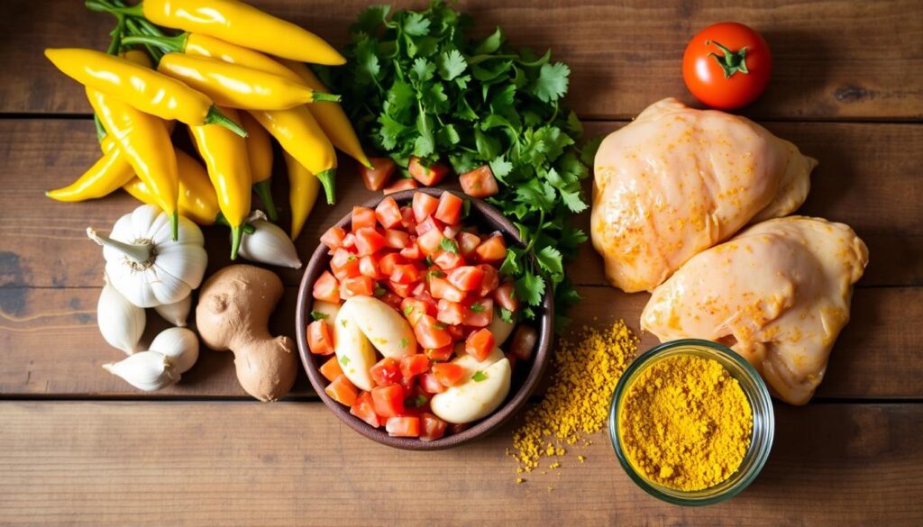 Churu Chicken Amarillo Recipe ingredients