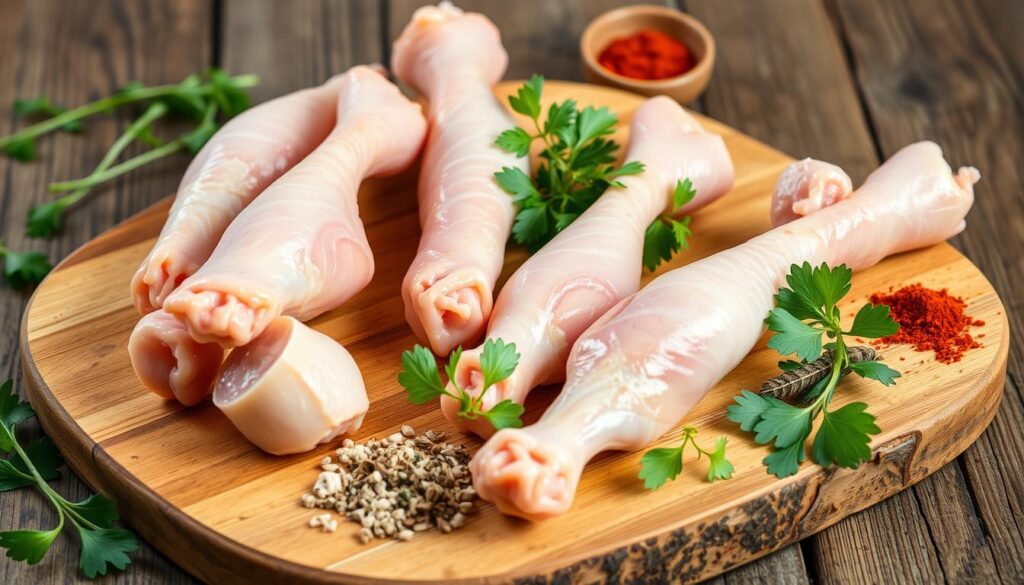 Ingredients for Authentic Chicken Neck Soup Georgi Dinkov