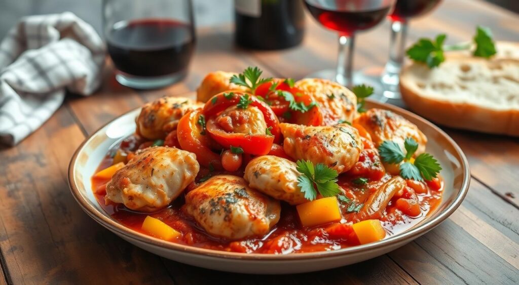 Boneless Chicken Cacciatore Recipe